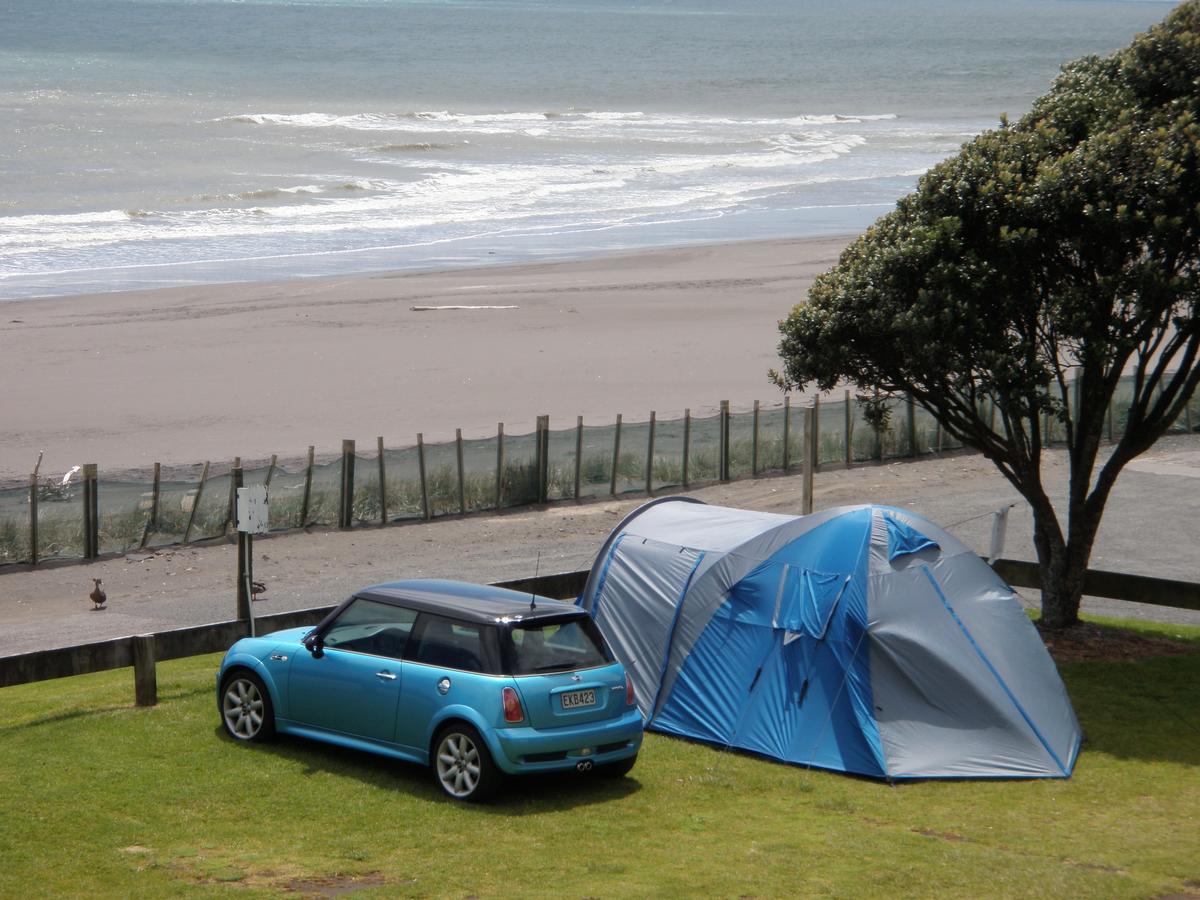 Oakura Beach Holiday Park Buitenkant foto