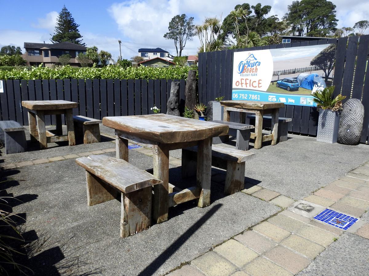 Oakura Beach Holiday Park Buitenkant foto